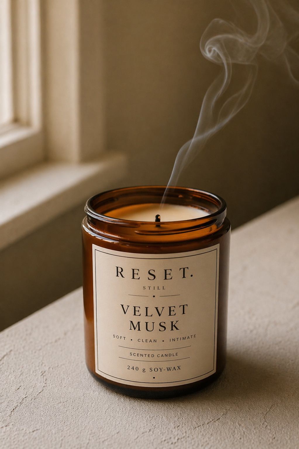 Velvet Musk - Scented Candle