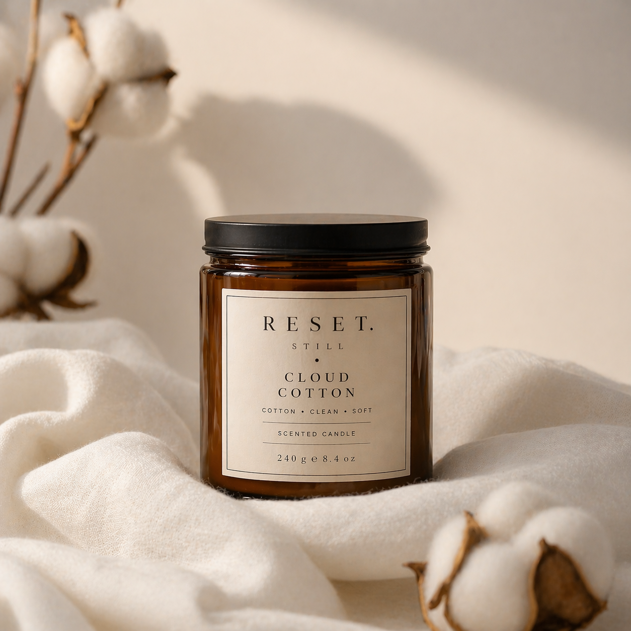 Cloud Cotton - Scented Candle